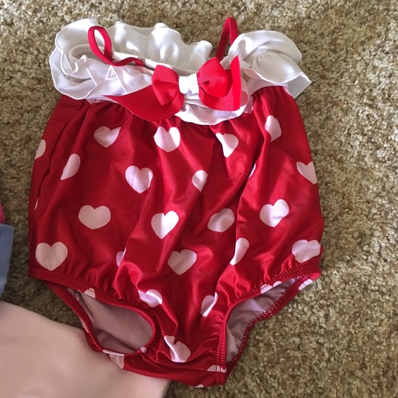 Cutie pie heart swim suit - Picture 1 of 2
